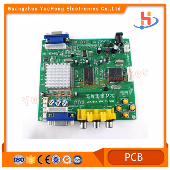 Placa de conversión Cga/RGB/Cga/Ega/Yuv a HDMI Placa de conversión de salida de señal de vídeo HD